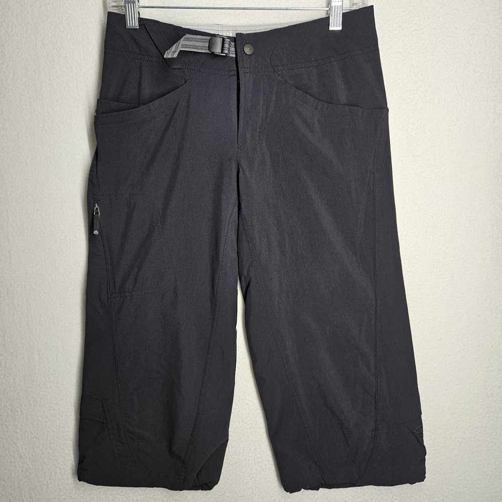 Mountain Hardwear Cortina Falls Pedal Pusher Capri Pant- Womens Size 4- Black